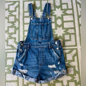 Good condition, gently used overall shorts. No longer need
